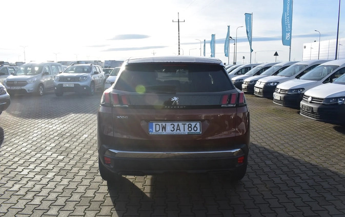 Peugeot 3008 cena 72900 przebieg: 103760, rok produkcji 2018 z Siemiatycze małe 232